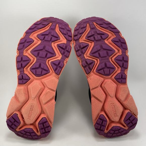 Hoka One One Challenger ATR 6 Running Shoes Womens Size 9.5 B Blue Pink Athletic - Picture 8 of 11